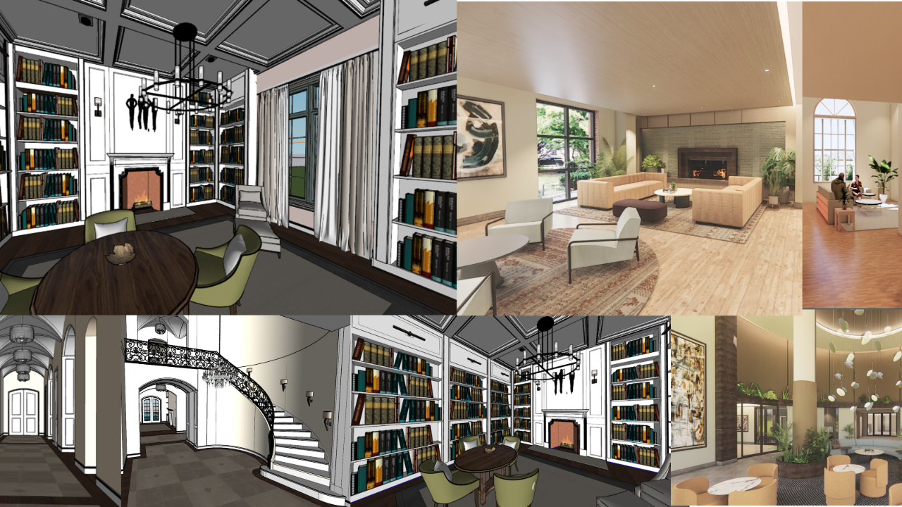 Interior validation for a private residence.