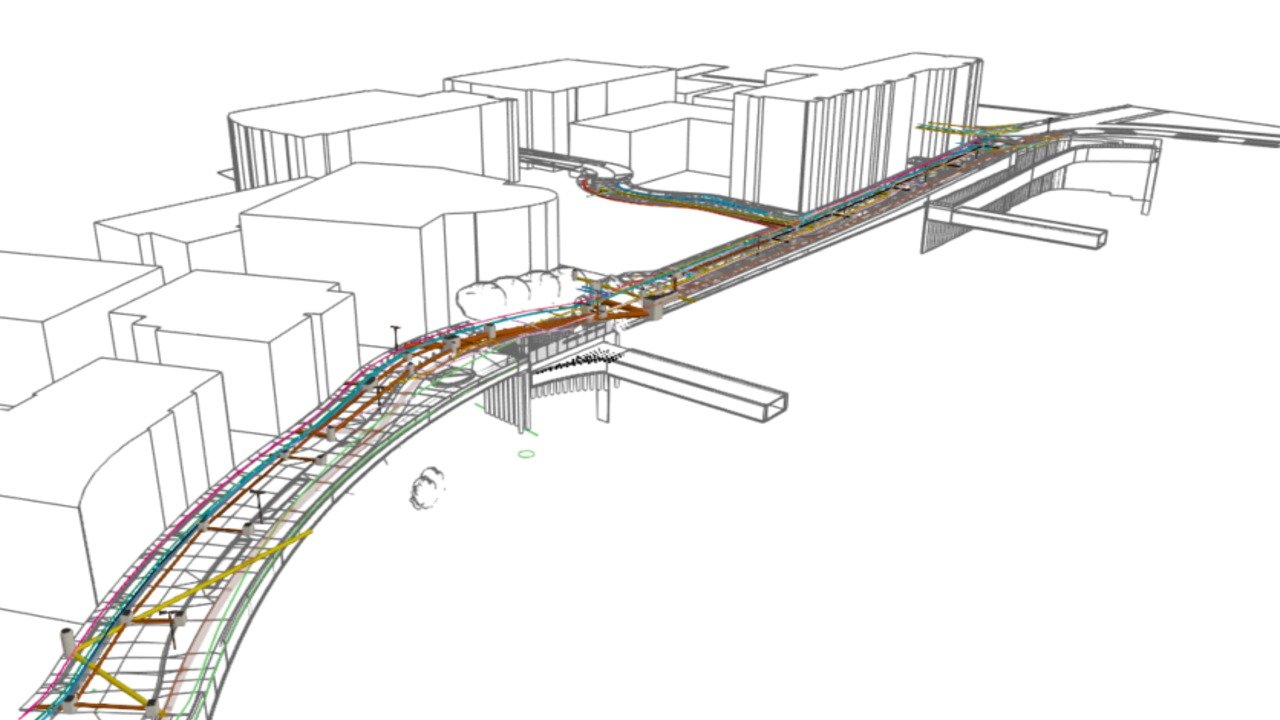 BIM services for a cityside development project.