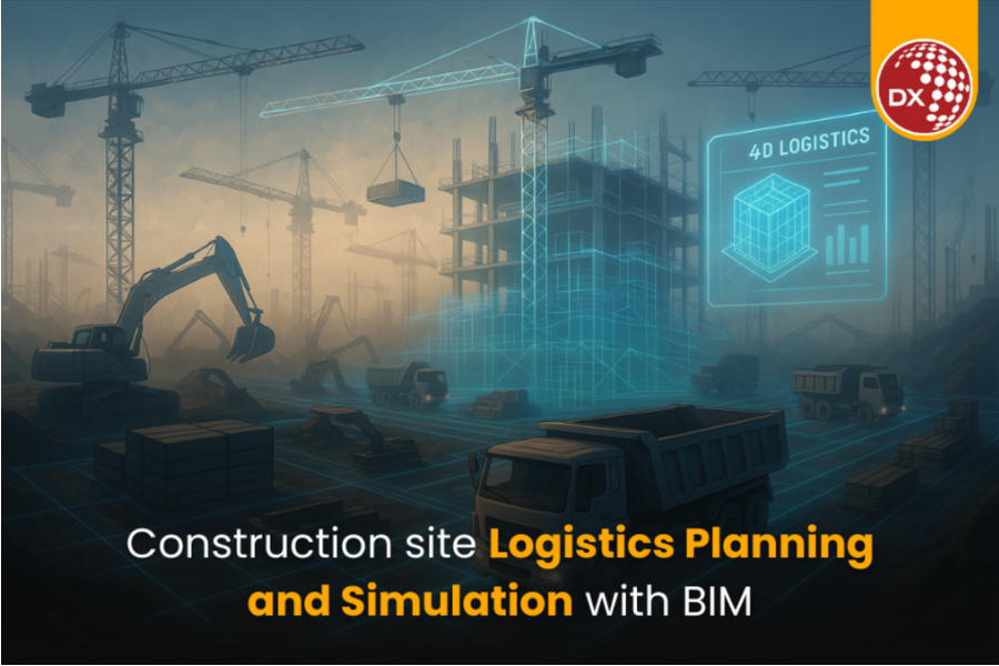 Construction site Logistics Planning and Simulation with BIM