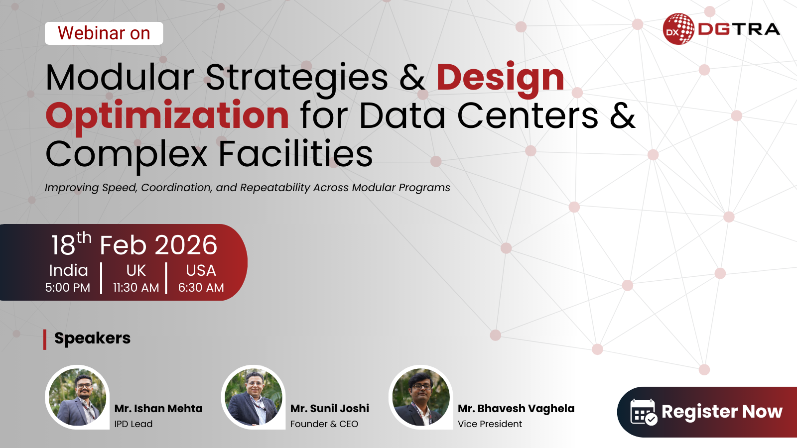 Webinar on Modular Strategies & Design Optimization ​for Data Centers & Complex Facilities