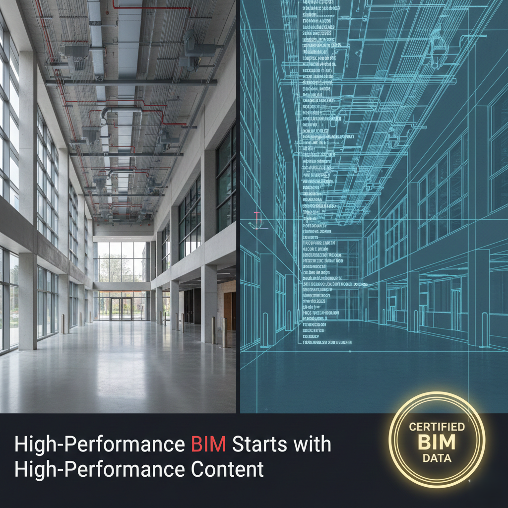 High-Performance BIM Starts with High-Performance Content.
