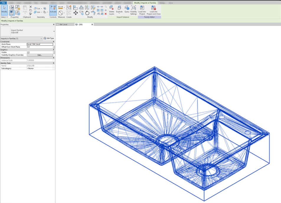 Non-standard family creation leading to parameter confusion