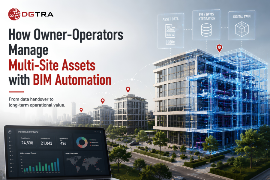BIM automation for multi-site assets