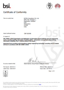 BSI Verified – ISO 19650-1 & 19650-2